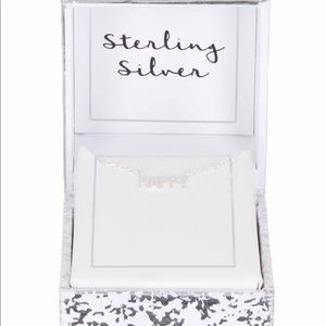 🎀🌟💕BNIB “Happy” 925 Sterling Silver Necklace